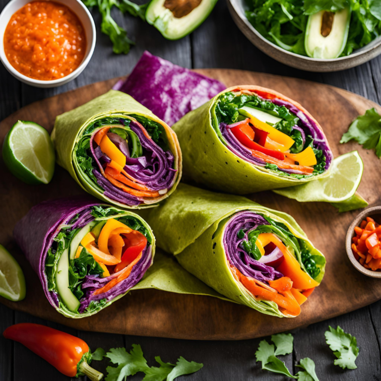 Healthy and Colorful Lunch for Kids